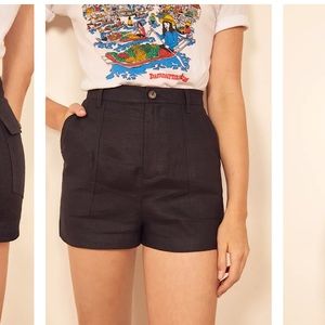 REFORMATION sterling linen shorts